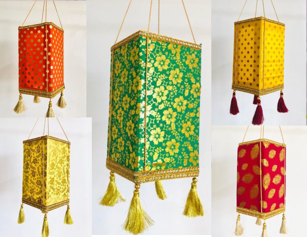 Medium Square Shape Diwali Lantern